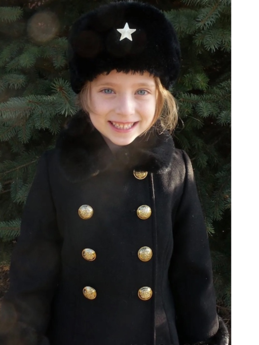 Jessica Simpson Little Girls' Tweed Princess Dress Coat